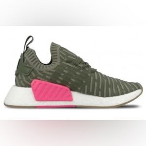 Adidas Boost NMD_R2 Primeknit 'Japan Khaki Green' BY9953 Sneakers